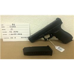 GLOCK, MODEL 21, .45 AUTO
