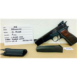BROWNING, HI POWER, 9 MM