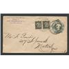 Image 1 : Canada Victoria Stamp Cover 2x 1/2c 1897