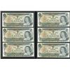 Image 2 : Canada 1973 100- $1 Sequential Banknotes