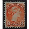 Image 1 : Canada 1870 3c Small Queen S/C #37 F/VF M