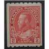 Image 1 : Canada 2c S/C #124 Perf 8 VF OG MNH