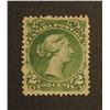 Image 1 : Canada 2c S/C #24 Deep Green Thin Paper M F NG