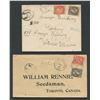 Image 1 : Canada Victoria Stamp Covers 2