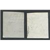 Image 2 : France 1849-50 #3 A1b 20c Black Buff, #6 A1 25c