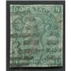 Image 2 : Great Britain 1867 One Schilling Green Imperf S/C #54