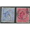 Image 1 : Great Britain 1902-11 5 and 10 Shilling Stamps