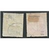 Image 2 : Great Britain 1902-11 5 and 10 Shilling Stamps