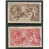 Image 1 : Great Britain 1919 Seahorses Stamp Set 2