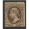 Image 1 : USA 1870-71 #150 A49 10c Brown MVVLH NG