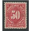 Image 1 : USA J50 D2 50c Deep Claret M NG  RARE