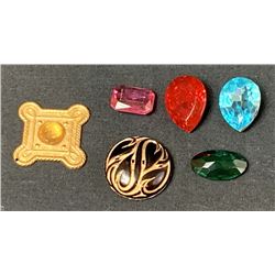 The Hobbit Trilogy - Set of 4 Gems And 2 Ornaments