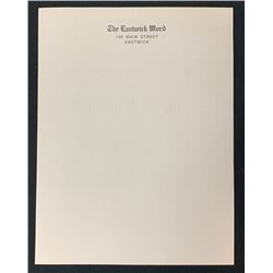 The Witches of Eastwick (1987) - Eastwick Word Stationary