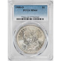 1900-O $1 Morgan Silver Dollar Coin PCGS MS64