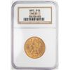 Image 1 : 1892 $10 Liberty Head Eagle Gold Coin NGC MS61