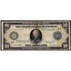 Image 1 : 1914 $10 Federal Reserve Note Philadelphia