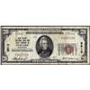 Image 1 : 1929 $20 NB of Newark, NJ CH# 9912 National Currency Note 3 Digit Serial Number