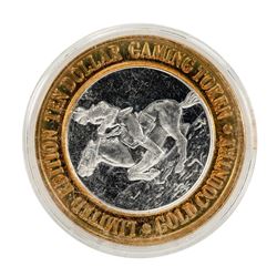 .999 Fine Silver Gold Country Motor Inn Elko, Nevada $10 Limited Edition Gaming Token