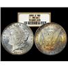 Image 1 : 1880-S $1 Morgan Silver Dollar Coin NGC MS66 Amazing Toning