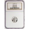 Image 1 : 1945-D Mercury Dime Coin NGC MS66FB