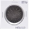 Image 1 : 1876 F.R. Mexico 8 Reales Silver Coin