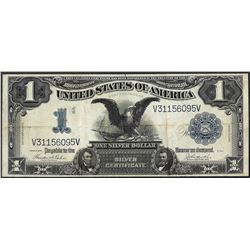 1899 $1 Black Eagle Silver Certificate Note