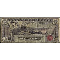 1896 $1 Educational Silver Certificate Note