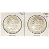 Image 1 : Lot of 1900 & 1900-S $1 Morgan Silver Dollar Coins