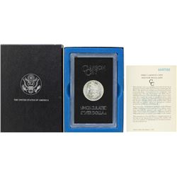 1883-CC $1 Morgan Silver Dollar Coin GSA Hoard Uncirculated w/ Box & COA