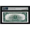 Image 2 : 1923 $5 Porthole Silver Certificate Note Fr.282 PMG Extremely Fine 40EPQ