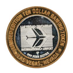 .999 Silver McCarran International Airport Las Vegas, NV $10 Limited Gaming Token