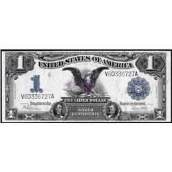 1899 $1 Black Eagle Silver Certificate Note