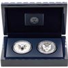 Image 2 : 2013-W American Silver Eagle West Point (2) Coin Set w/ Box & COA