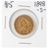 Image 1 : 1898-S $5 Liberty Head Half Eagle Gold Coin