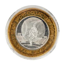 .999 Silver Station Casino St. Charles, Missouri $10 Limited Edition Gaming Token