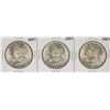 Image 1 : Lot of (3) 1889 $1 Morgan Silver Dollar Coins