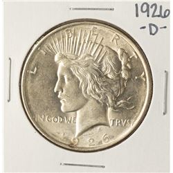 1926-D $1 Peace Silver Dollar Coin