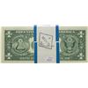 Image 2 : Pack of (100) Consecutive 1969D $1 Federal Reserve Notes