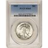 Image 1 : 1945 Walking Liberty Half Dollar Coin PCGS MS65