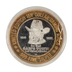 .999 Silver Sam's Town Las Vegas Nevada $10 Casino Limited Edition Gaming Token