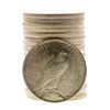 Image 2 : Roll of (20) Brilliant Uncirculated 1922 $1 Peace Silver Dollar Coins