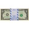 Image 1 : Pack of (100) Consecutive 2013 $1 Federal Reserve STAR Notes St. Louis