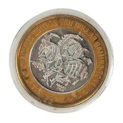 .999 Fine Silver Tropicana Las Vegas $10 Casino Limited Edition Gaming Token