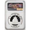 Image 2 : 2018 China Panda Silver Coin NGC MS70 Early Releases White Core