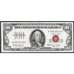 1966 $100 Legal Tender Note