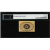 Image 2 : July 17, 1862 First Issue 5 Cent Fractional Currency Note PMG Choice Uncirculated 64EPQ