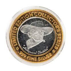 .999 Silver Hollywood Casino Hotel Tunica, Mississippi Limited Edition Gaming Token