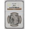 Image 1 : 1921-D $1 Morgan Silver Dollar Coin NGC MS64