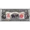 Image 1 : 1901 $10 Bison Legal Tender Note