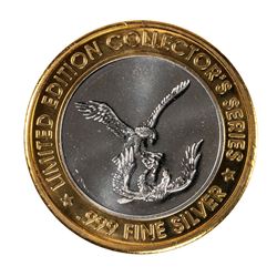 .999 Fine Silver St. Croix Casino $10 Limited Edition Gaming Token